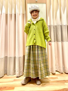 えりさん（レディース・150cm）の冬コーディネート