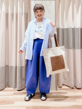 えりさん（レディース・150cm）の春コーディネート