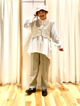 えりさん（レディース・150cm）の春コーディネート