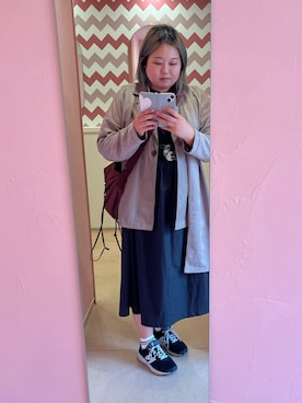 「Re-J&SUPURE（リジェイアンドスプル）のアイテム」を使った、にんじんさん（レディース・164cm）の秋コーディネート
