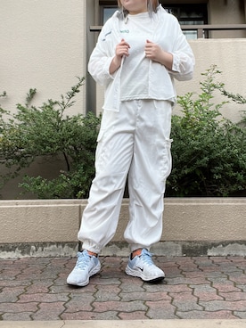 「Re-J&SUPURE（リジェイアンドスプル）のアイテム」を使った、にんじんさん（レディース・164cm）の春コーディネート