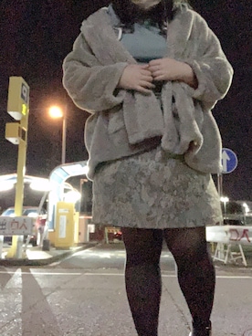 「H&M（エイチ・アンド・エム）のアイテム（タイツ/ストッキング）」を使った、にんじんさん（レディース・164cm）の秋コーディネート