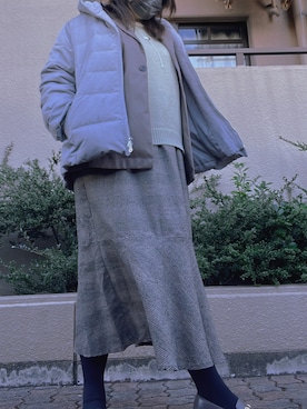 「noannu（ノアンヌ）のアイテム」を使った、にんじんさん（レディース・164cm）の冬コーディネート