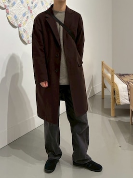 「Levi's（リーバイス）のアイテム（パンツ）」を使った、nomiさん（メンズ・178cm）の冬コーディネート