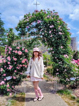 「Cath Kidston（キャスキッドソン）のアイテム」を使った、natsu♡ɞ˚˙さん（レディース・163cm）の春コーディネート