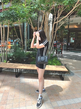 「EGOIST（エゴイスト）のアイテム（ワンピース/ドレス）」を使った、Atsukoさん（レディース・166cm）の夏コーディネート