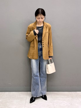 「SENSE OF PLACE by URBAN RESEARCH（センスオブプレイスバイアーバンリサーチ）のアイテム（パンプス）」を使った、rioさん（レディース・160cm）の秋コーディネート
