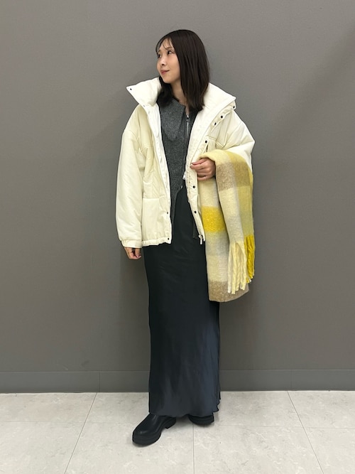 レザレクション　オフホワイトブルゾン　初夏　春　秋 2WAY仕様』『UR TECH』モンスターブルゾン（ダウンジャケット/コート