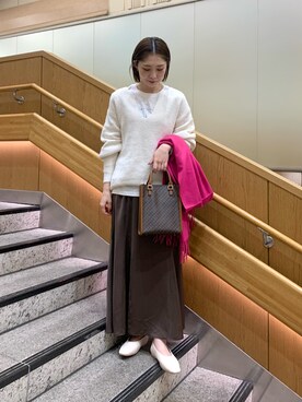 rioさん（レディース・160cm）の冬コーディネート