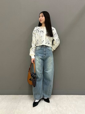 「RODE SKO（ロデスコ）のアイテム（財布/小物）」を使った、rioさん（レディース・160cm）の冬コーディネート