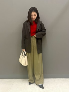 「SENSE OF PLACE by URBAN RESEARCH（センスオブプレイスバイアーバンリサーチ）のアイテム（パンプス）」を使った、rioさん（レディース・160cm）の秋コーディネート