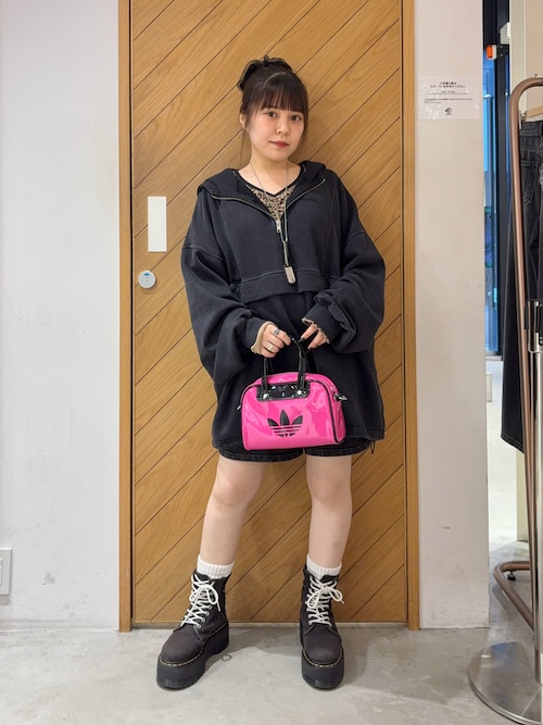 セール】FADED SWEAT ANORAK PARKA（パーカー）｜X-girl（エックス