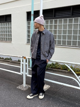 「クロップド丈」｜mitsuoさん（メンズ・176cm）の秋コーディネート