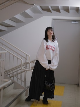 よこやまあすか☁️ 𓈒𓂂𓏸さんのコーディネート