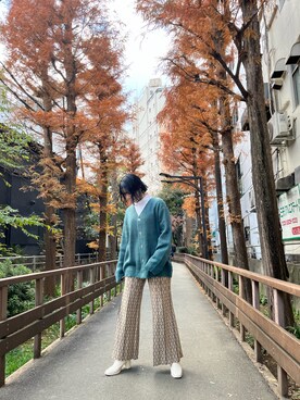 「TODAYFUL（トゥデイフル）のアイテム」を使った、よこやまあすか☁️ 𓈒𓂂𓏸さん（骨格ストレート・レディース・163cm）の冬コーディネート