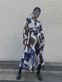 新品同様　優良柄　フォトコラージュプリントシャツ【United Tokyo】 1646258329_215.jpg