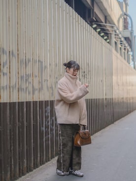 「city（シティ）のアイテム」を使った、よこやまあすか☁️ 𓈒𓂂𓏸さん（レディース・163cm）の冬コーディネート