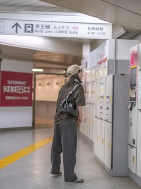 よこやまあすか☁️ 𓈒𓂂𓏸さんのコーディネート