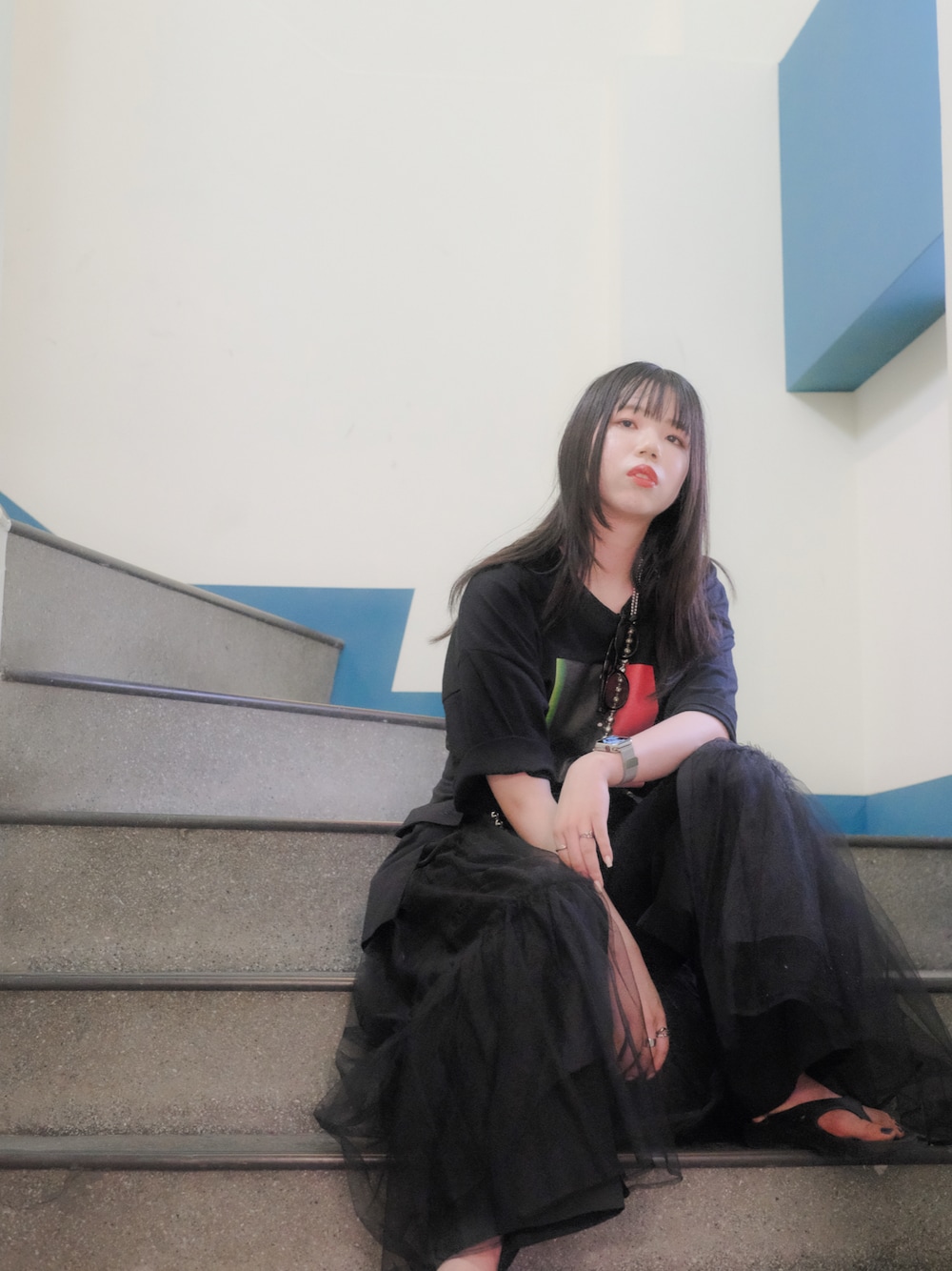 MAISON SPECIAL（メゾンスペシャル）の「Tulle Tiered Belt
