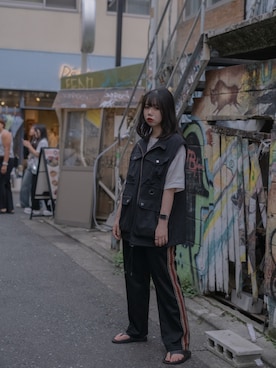 よこやまあすか☁️ 𓈒𓂂𓏸さんのコーディネート