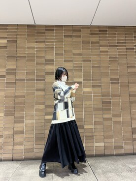 「CLANE（クラネ）のアイテム」を使った、よこやまあすか☁️ 𓈒𓂂𓏸さん（骨格ストレート・レディース・163cm）の冬コーディネート