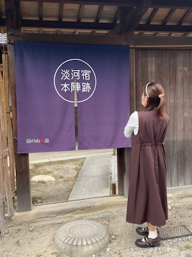 「moitytto」｜「アイテム（その他シューズ）」を使った、すぬさん（レディース・149cm）の秋コーディネート