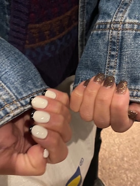 「ネイル」｜ぽんさん（レディース・159cm）の春コーディネート