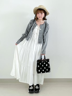 「#秋コーデ」｜「アイテム（帽子）」を使った、beary_rabbitさん（レディース・156cm）の秋コーディネート
