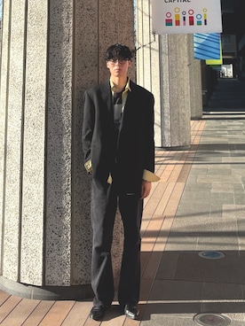 N.さん（メンズ・185cm）の春コーディネート