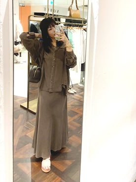 「アイテム（ブレスレット）」を使った、ranranさん（レディース・163cm）の夏コーディネート