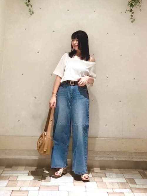 リヴドロワ オープンネックTee （RIVE DROITE本部RIVE DROITE