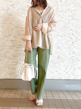 ranranさん（レディース・163cm）の春コーディネート