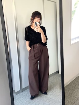 「フェザー」｜ranranさん（レディース・163cm）の夏コーディネート