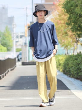 Mottyさん(メンズ・167cm)の夏コーディネート