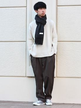 Mottyさん(メンズ・167cm)の冬コーディネート