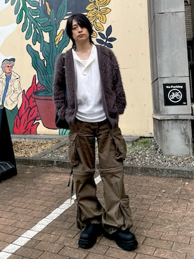 「GRANCY（グランシー）のアイテム」を使った、Kanataさん（メンズ・167cm）の冬コーディネート