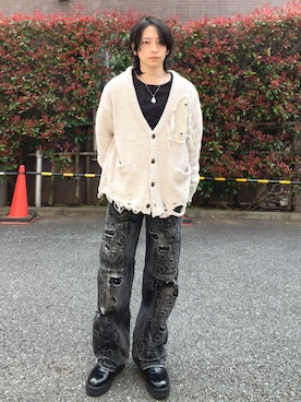 「Parts Lab.（パーツラボ）のアイテム」を使った、Kanataさん（メンズ・167cm）の春コーディネート