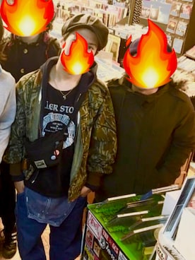 「no brand（ノーブランド）のアイテム（ブルゾン）」を使った、Takanori Akiyamaさん（メンズ・168cm）の夏コーディネート