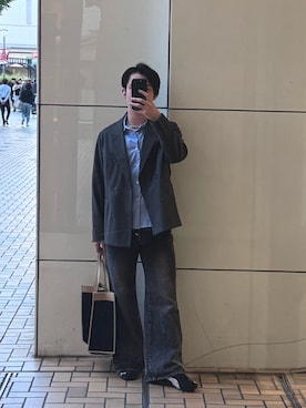 「CLEL」｜ざわさん（メンズ・169cm）の春コーディネート