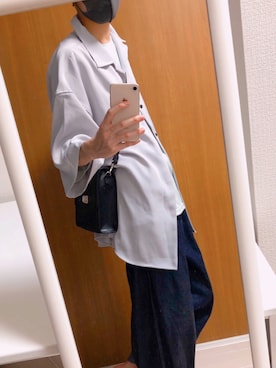 「ADRER（アドラー）の【ADRER】サイドジップレイヤードタンク（タンクトップ）」を使った、いまけいさん（メンズ・172cm）の夏コーディネート