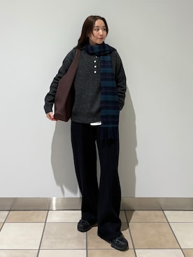 ひかりさん（レディース・156cm）の冬コーディネート