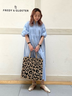 「TOGA PULLA（トーガ　プルラ）のアイテム」を使った、ひかりさん（レディース・156cm）の春コーディネート