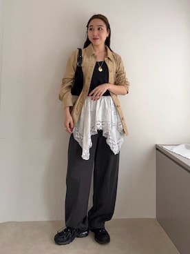 ひかりさん(レディース・156cm)の冬コーディネート