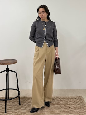 「fredy emue（フレディエミュ）のアイテム」を使った、ひかりさん（レディース・156cm）の春コーディネート