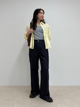 「シャーリング」｜ひかりさん（レディース・156cm）の夏コーディネート