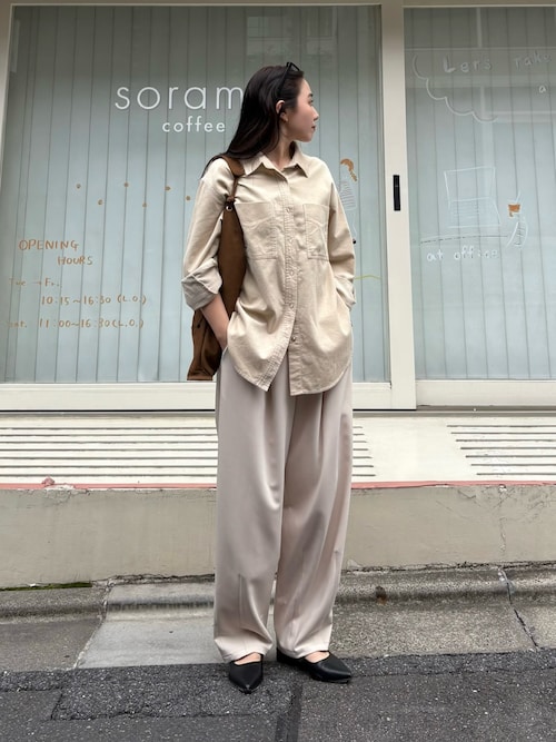 セール】コーデュロイシャツ（シャツ/ブラウス）｜fredy emue