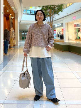 ひかりさん（レディース・156cm）の冬コーディネート