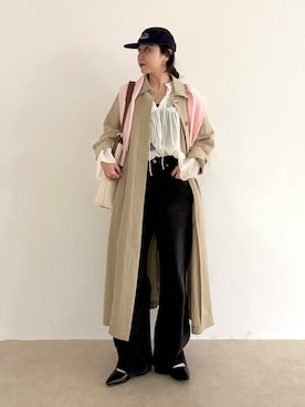 ひかりさん（レディース・156cm）の春コーディネート