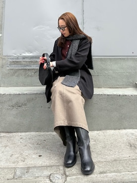 ひかりさん(レディース・156cm)の冬コーディネート