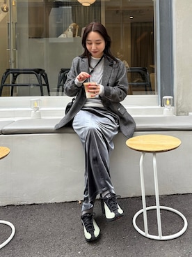 「ワントーンスタイル」｜ひかりさん（レディース・156cm）の秋コーディネート